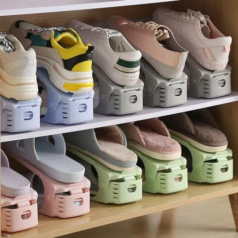 Ottimizzate il vostro spazio per le scarpe in un batter d'occhio (x3) 